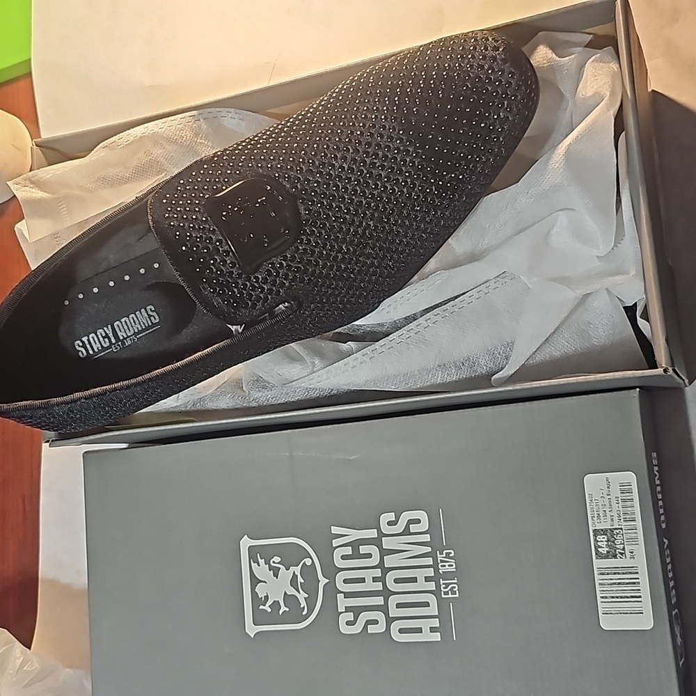 Men's Stacy Adam's Swagger Fancy Church Loafers NWT